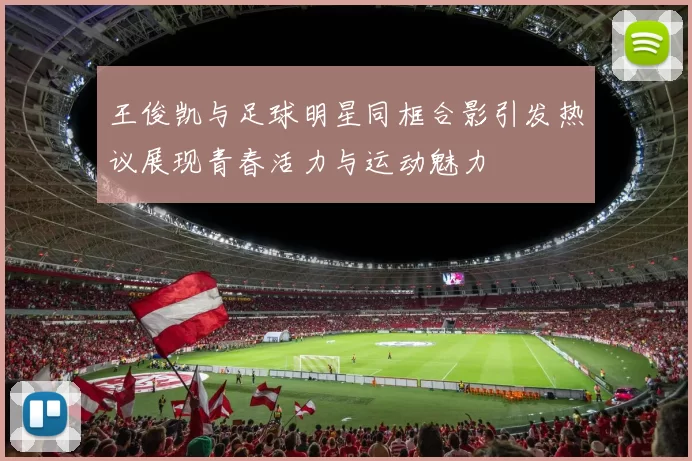 王俊凯与足球明星同框合影引发热议展现青春活力与运动魅力